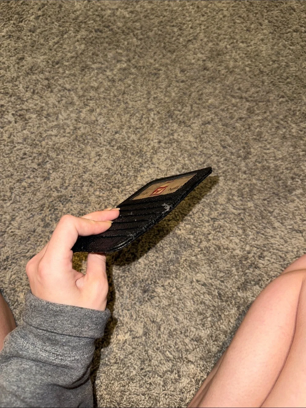 Black Embossed Zip Wallet - Stylish Women's Wallet